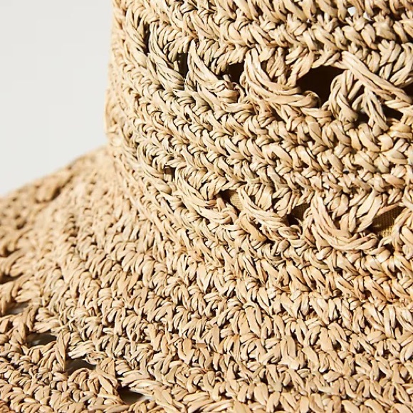 Anthropologie Seagrass Bucket Hat - Picture 5 of 5